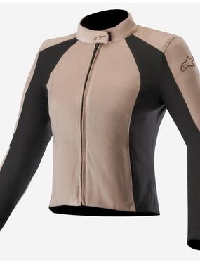 Alpinestars Black Stella Vika Leather Jacket Label